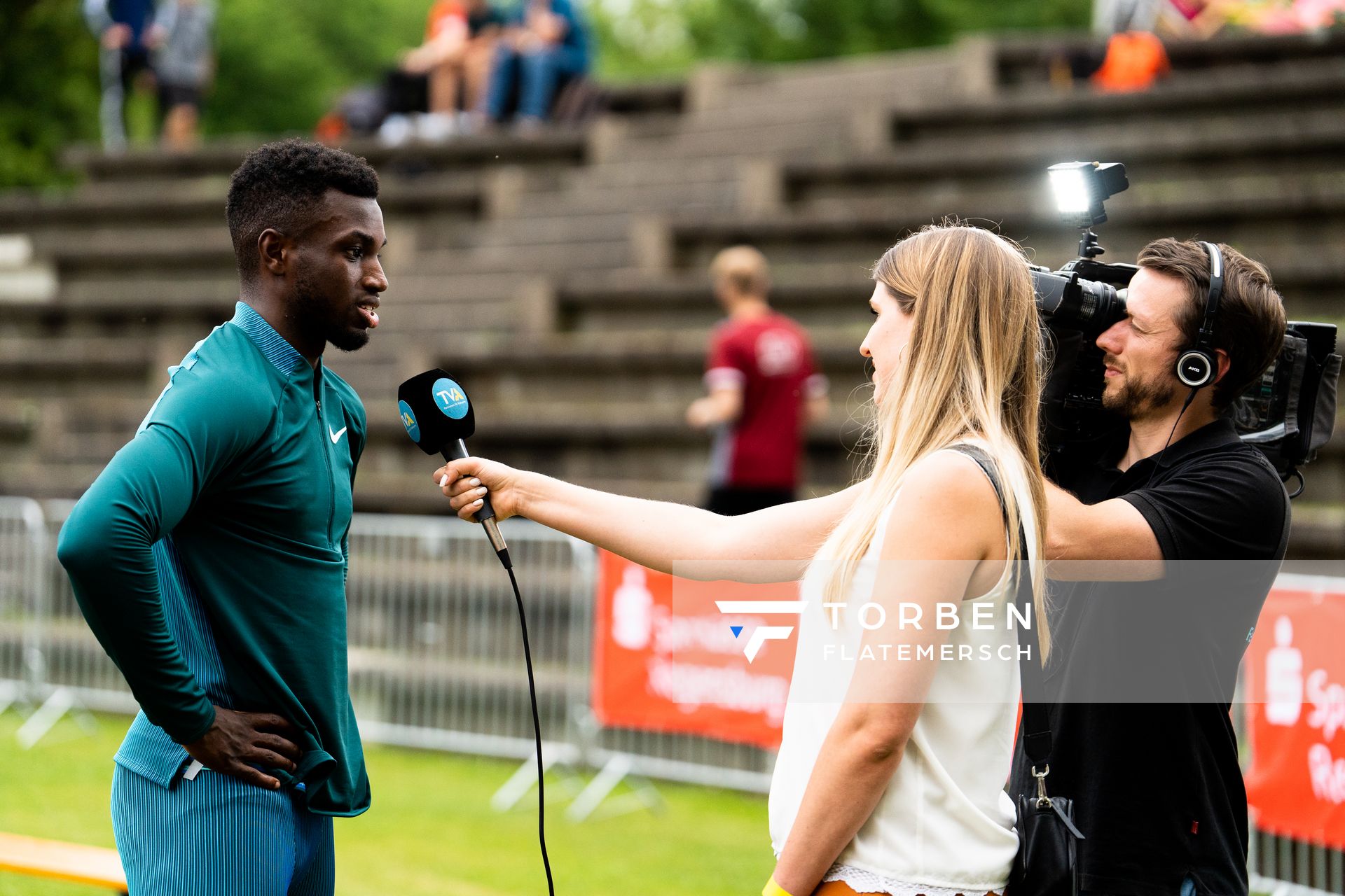 Lucas Ansah-Peprah (Hamburger SV) am 03.06.2022 waehrend der Sparkassen Gala in Regensburg